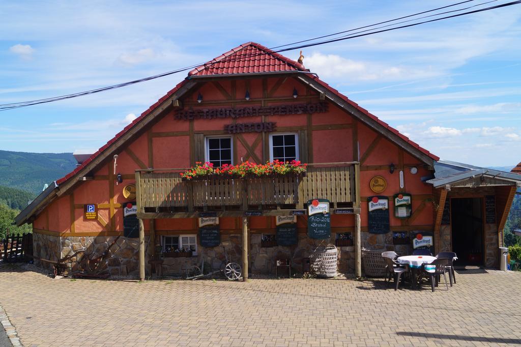Restaurant Pension-Anton Jáchymov Buitenkant foto